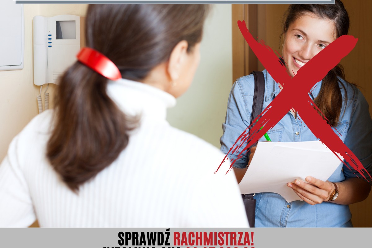 Seniorze, rachmistrzowie nie chodzą po domach