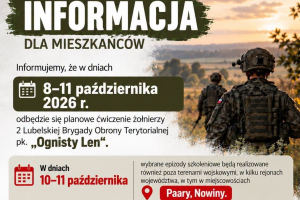 Ćwiczenie żołnierzy 2 Lubelskiej Brygady Obrony Terytorialnej 
